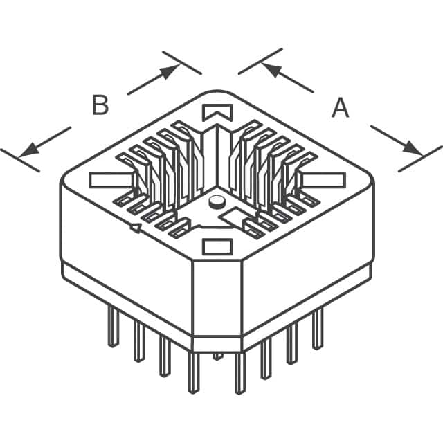 8432-11B1-RK-TP 3M  IC Sockets